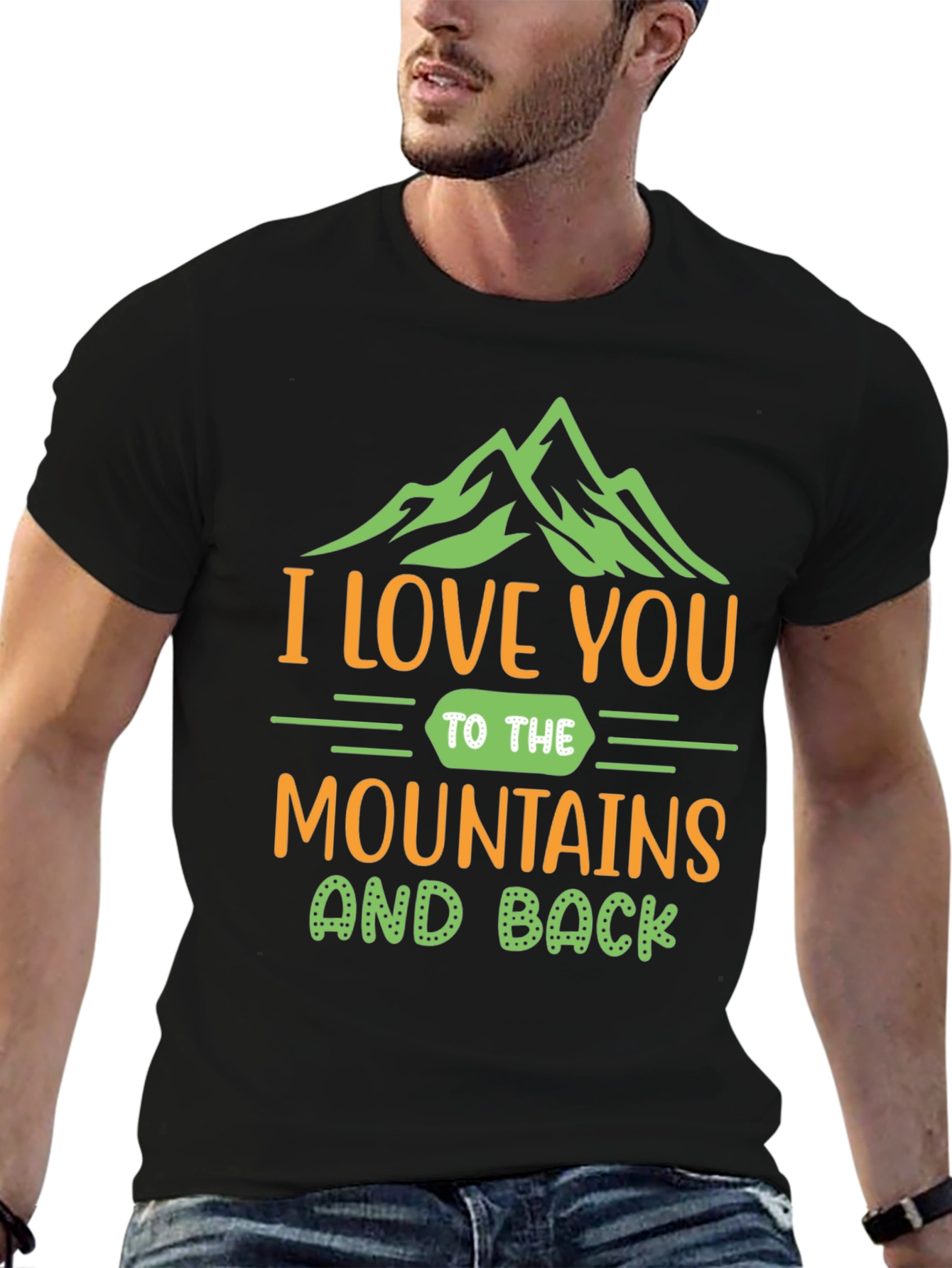 Mountains Graphic Print Tee