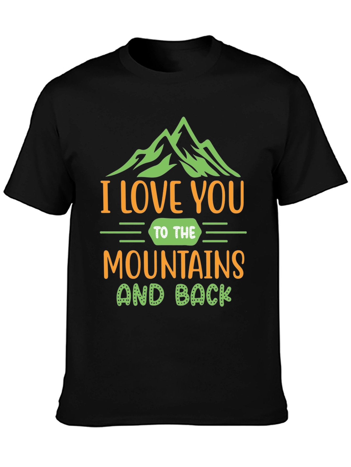 Mountains Graphic Print Tee