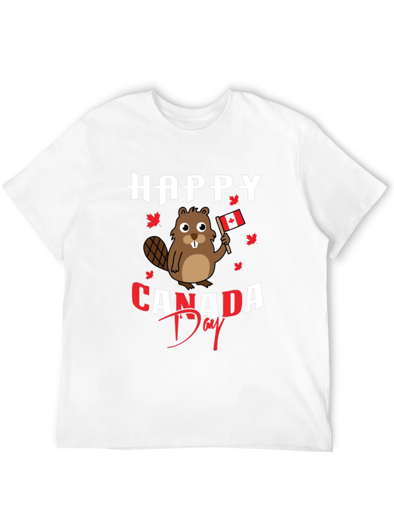 Happy Canada Day Beaver T-Shirt