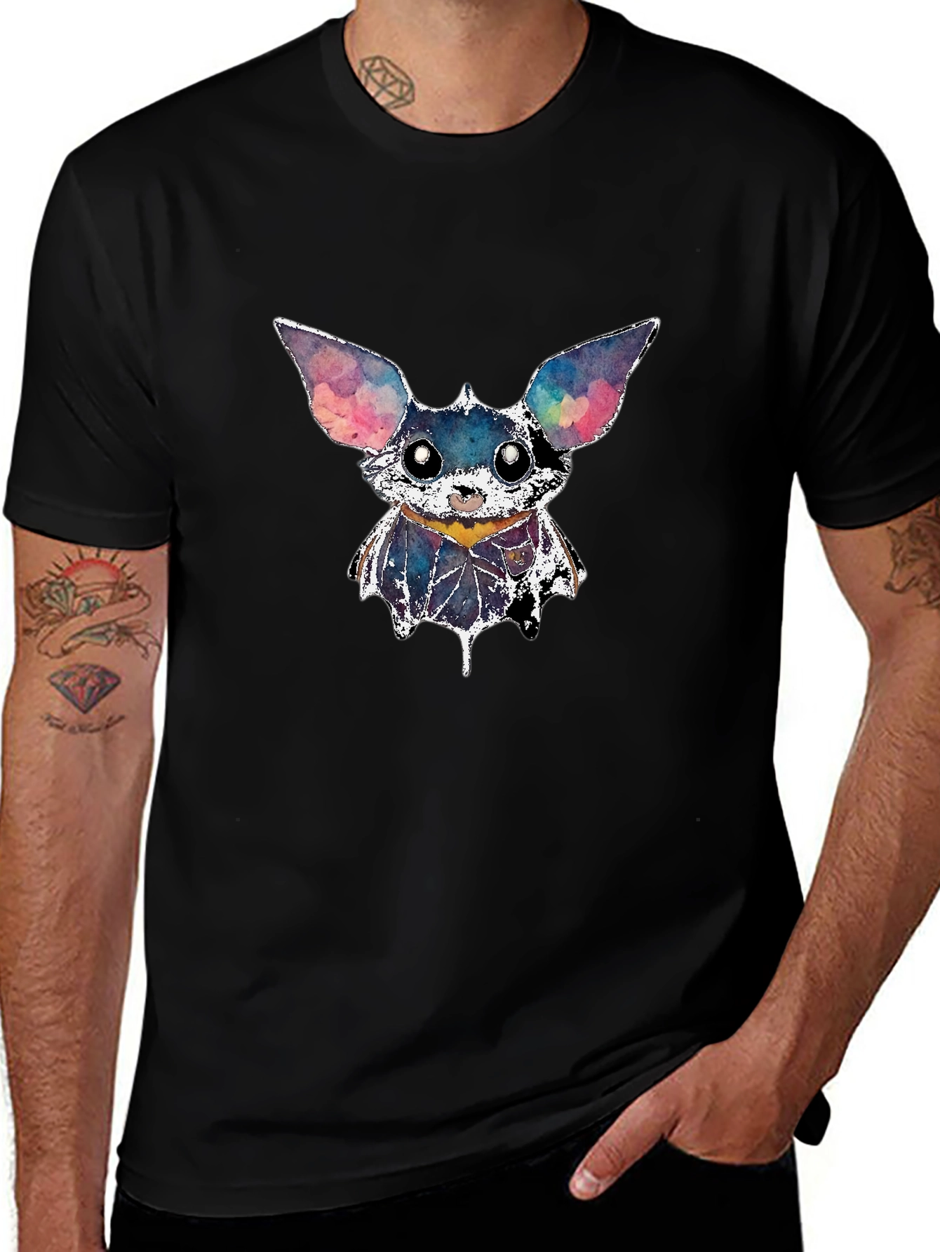 Watercolor Creature Graphic Tee