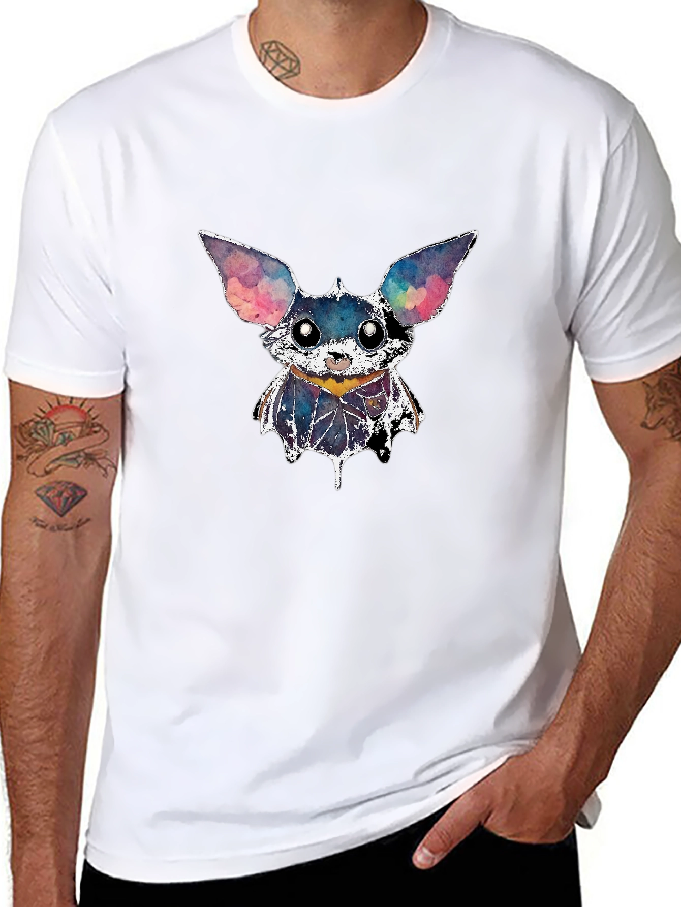 Watercolor Creature Graphic Tee
