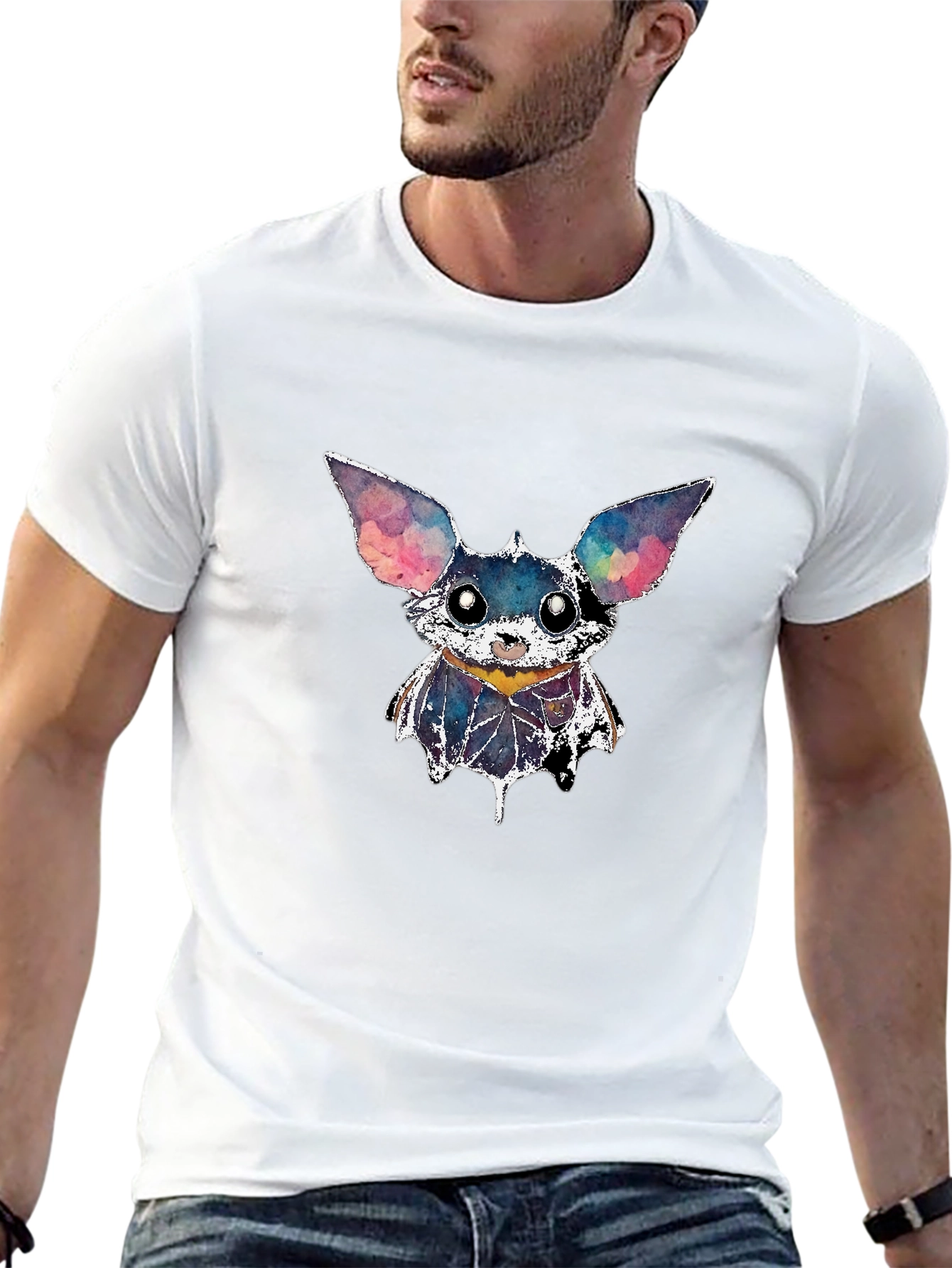Watercolor Creature Graphic Tee