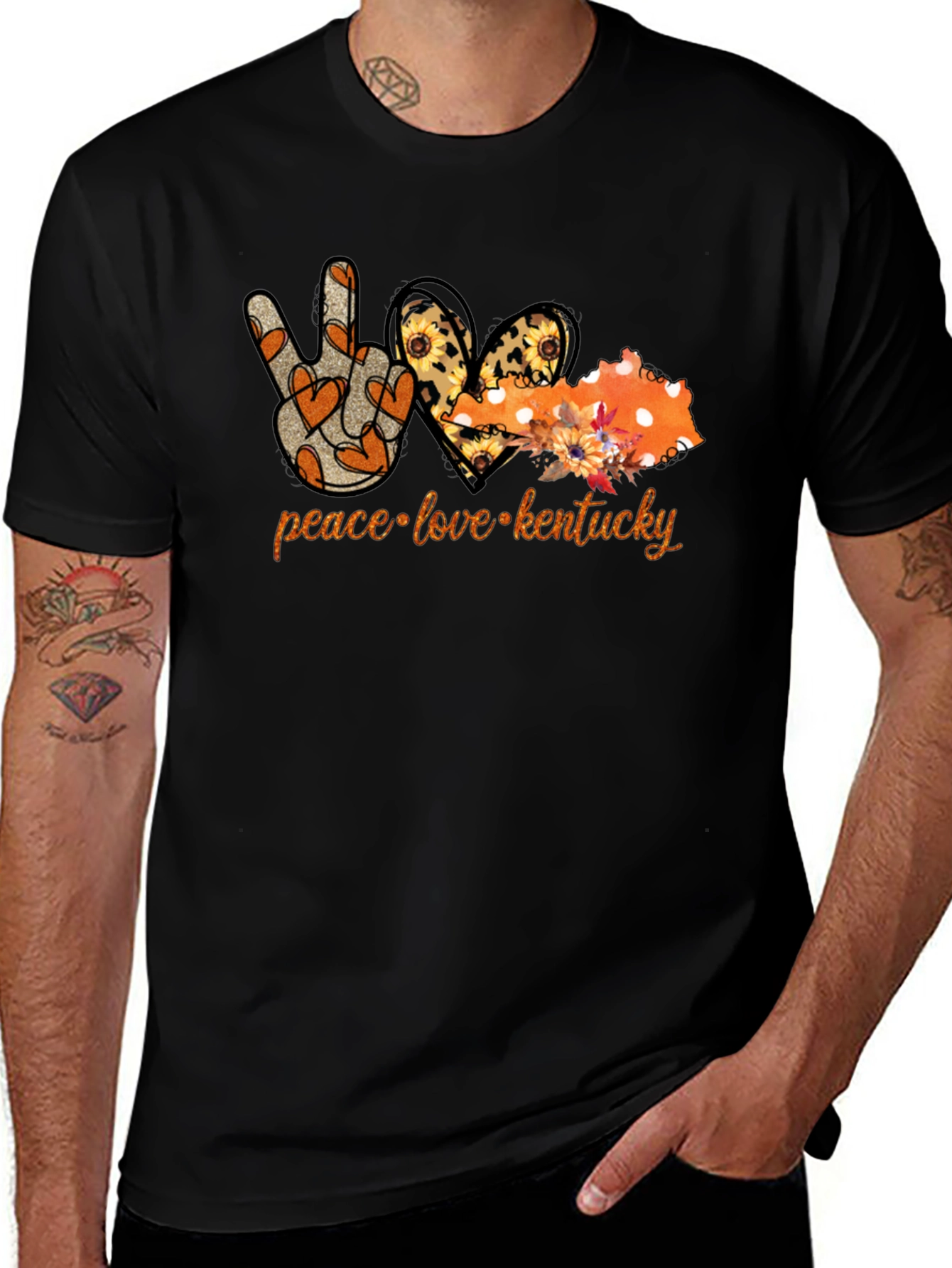 Peace Love Kentucky T-Shirt