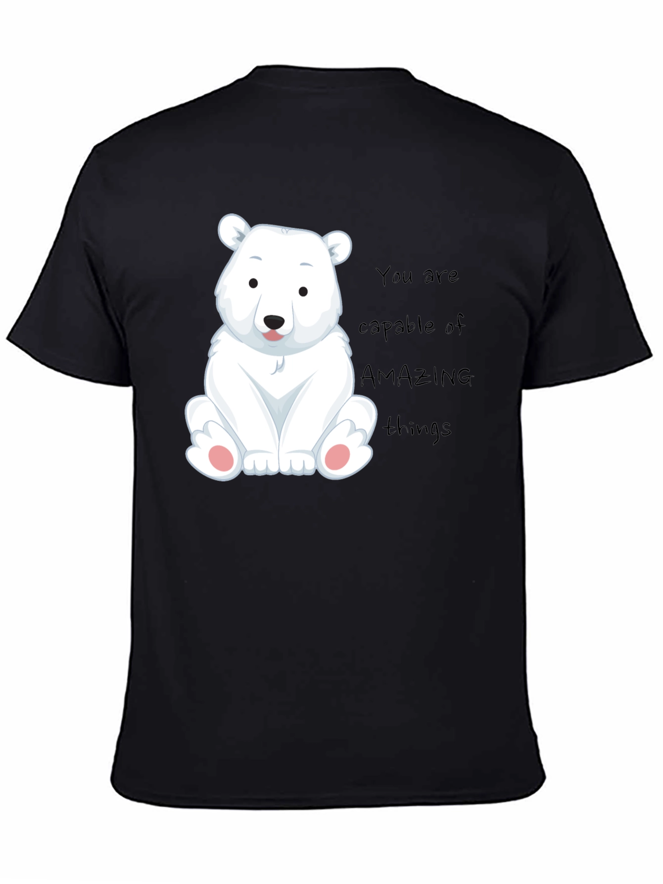 Cute Polar Bear Graphic Tee - You Are Amazing