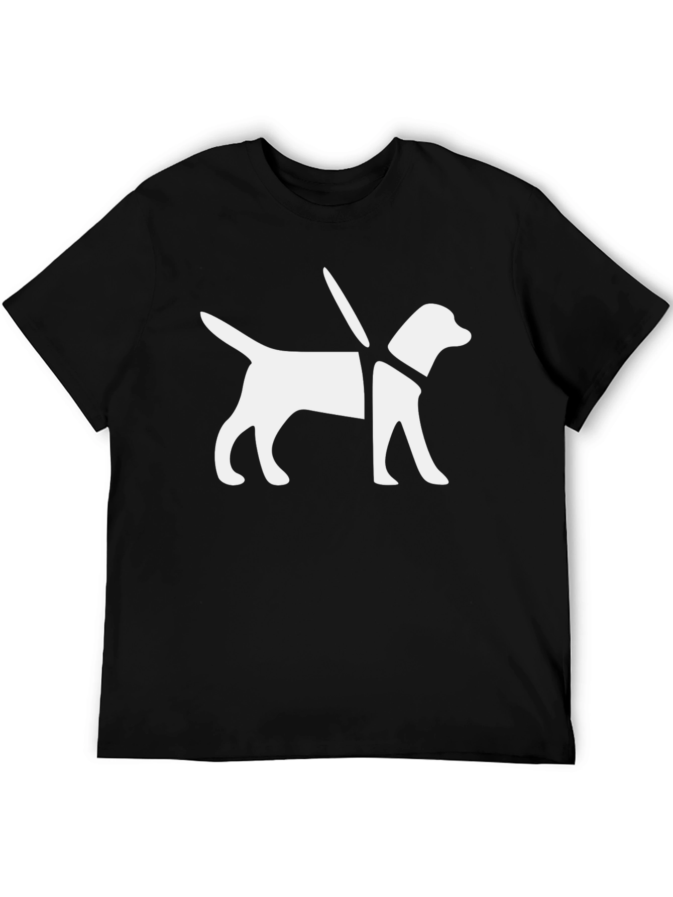 Guide Dog Graphic Tee - Black