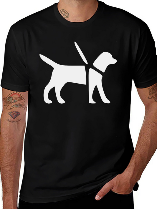 Guide Dog Graphic Tee - Black
