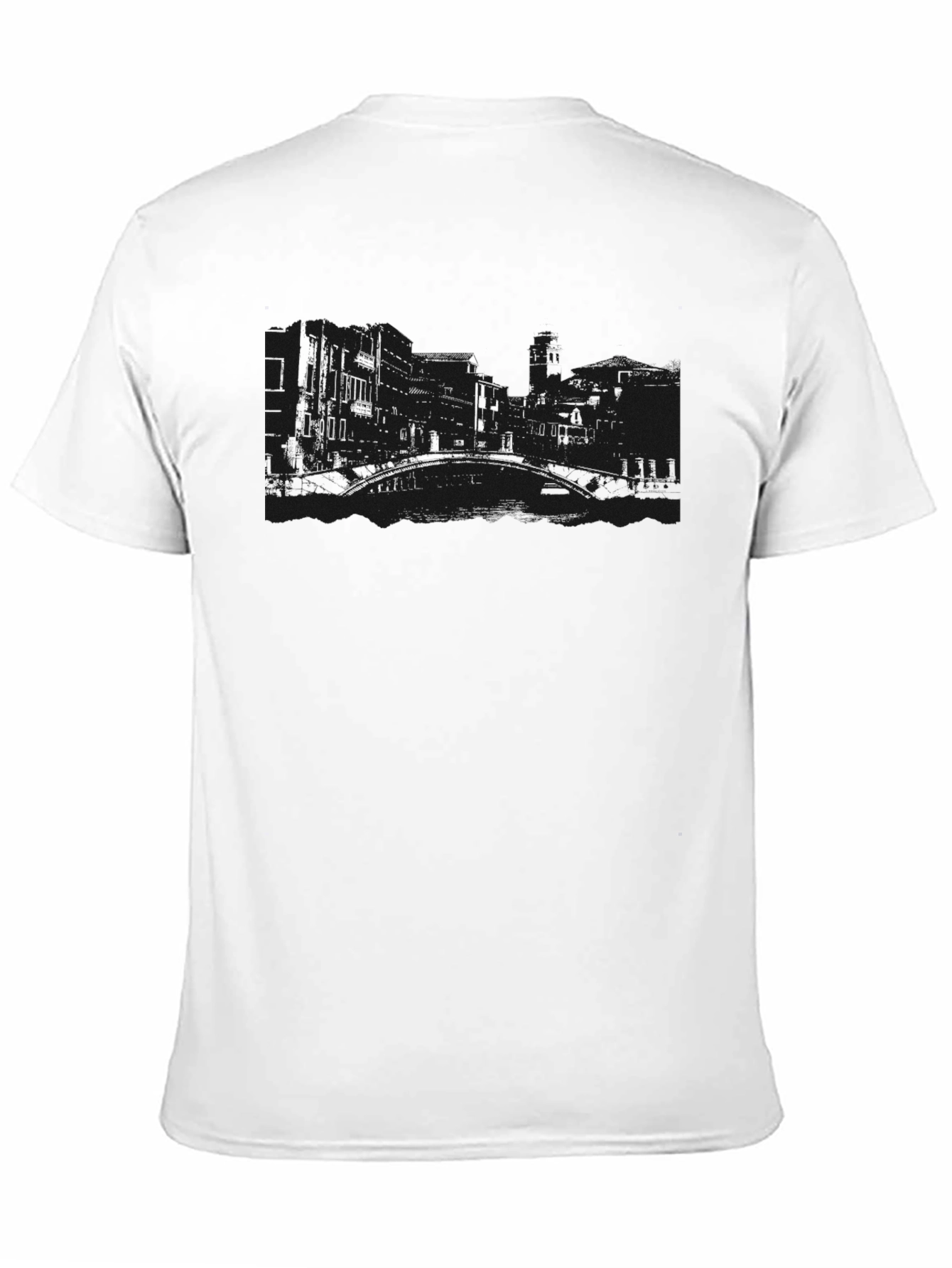 Mens Black Graphic T-Shirt