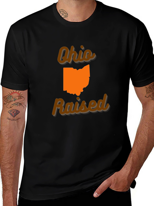 Ohio Raised Graphic Tee - State Pride T-Shirt
