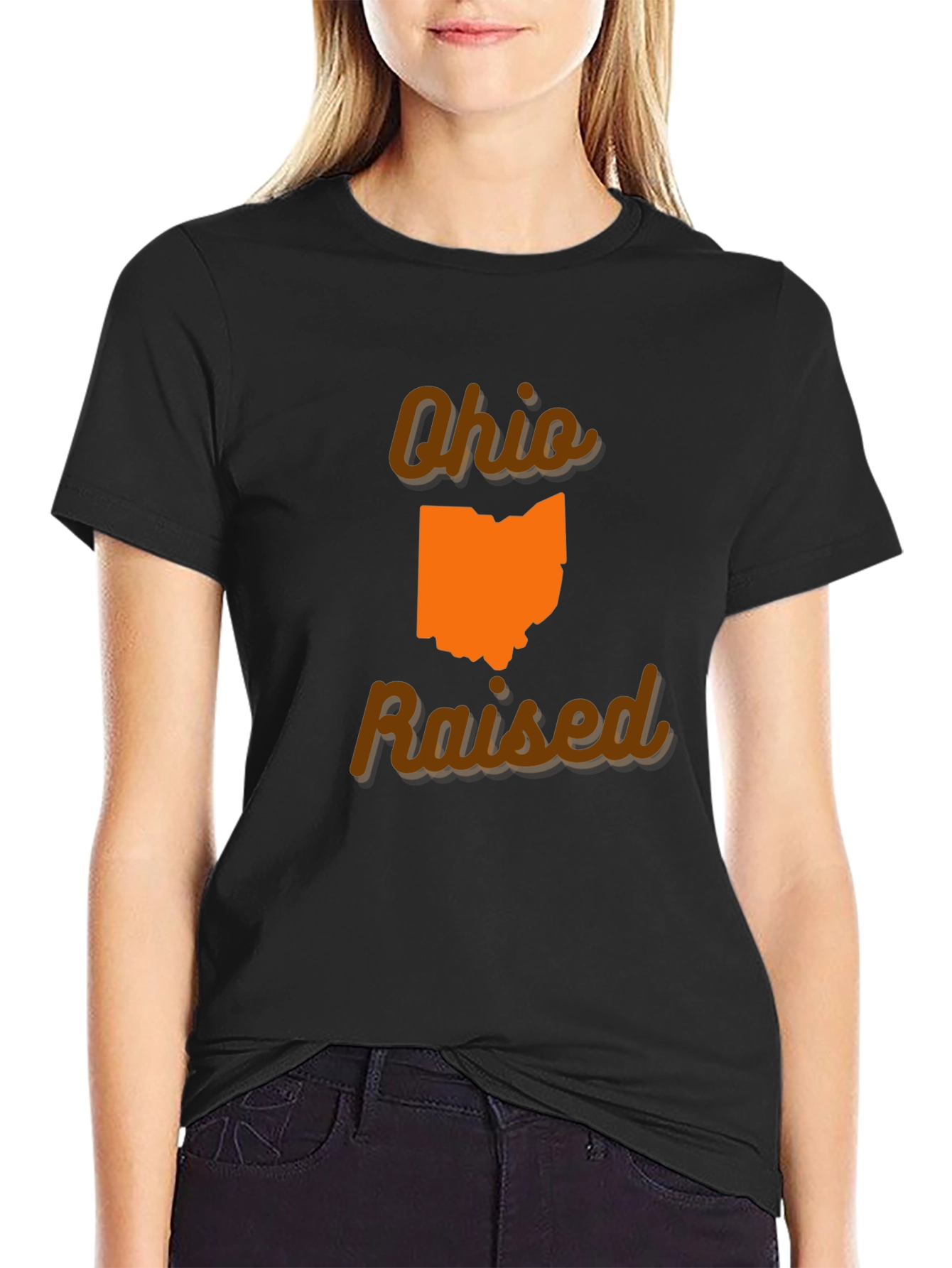 Ohio Raised Graphic Tee - State Pride T-Shirt