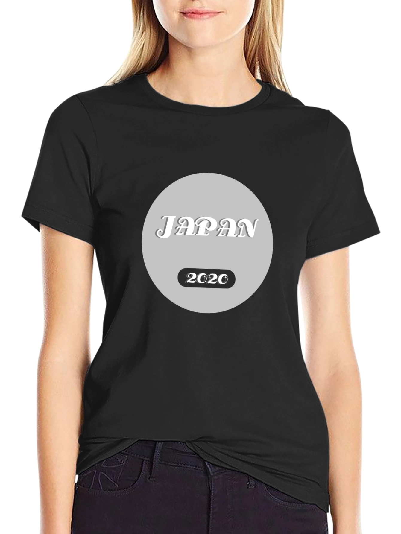 Japan 2020 Graphic Tee - Black