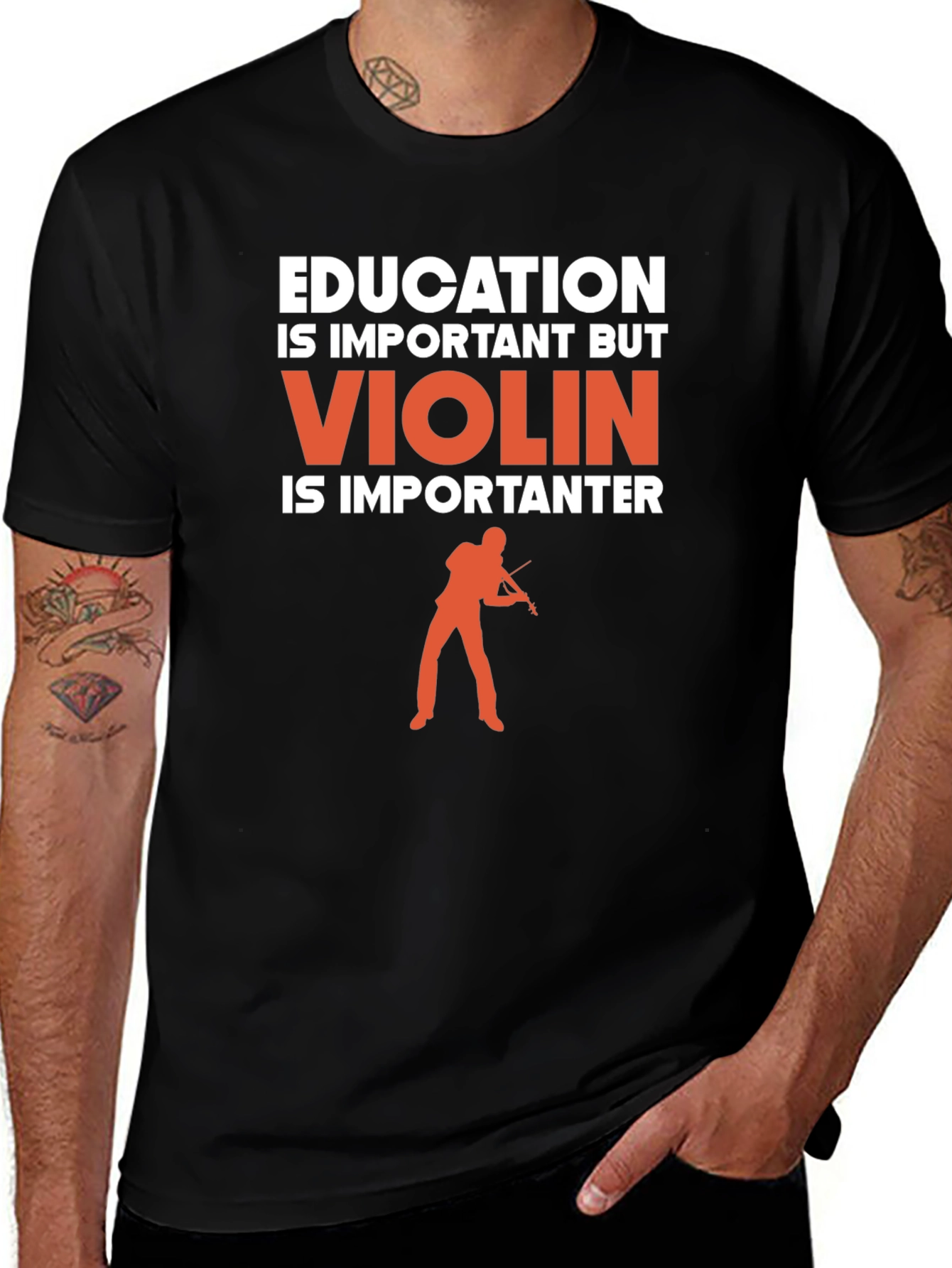 Education Important? Violin Is Importanter T-Shirt