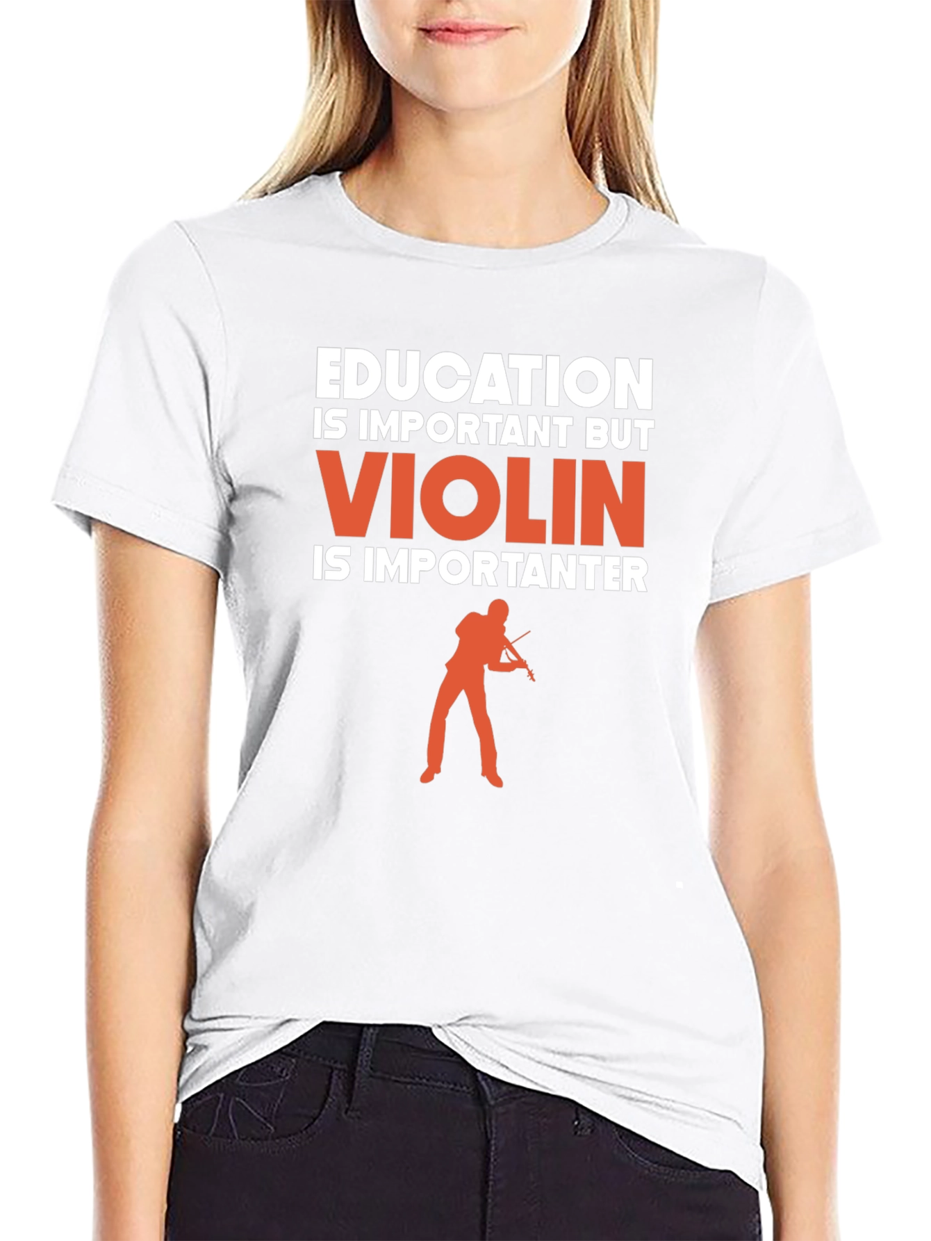 Education Important? Violin Is Importanter T-Shirt
