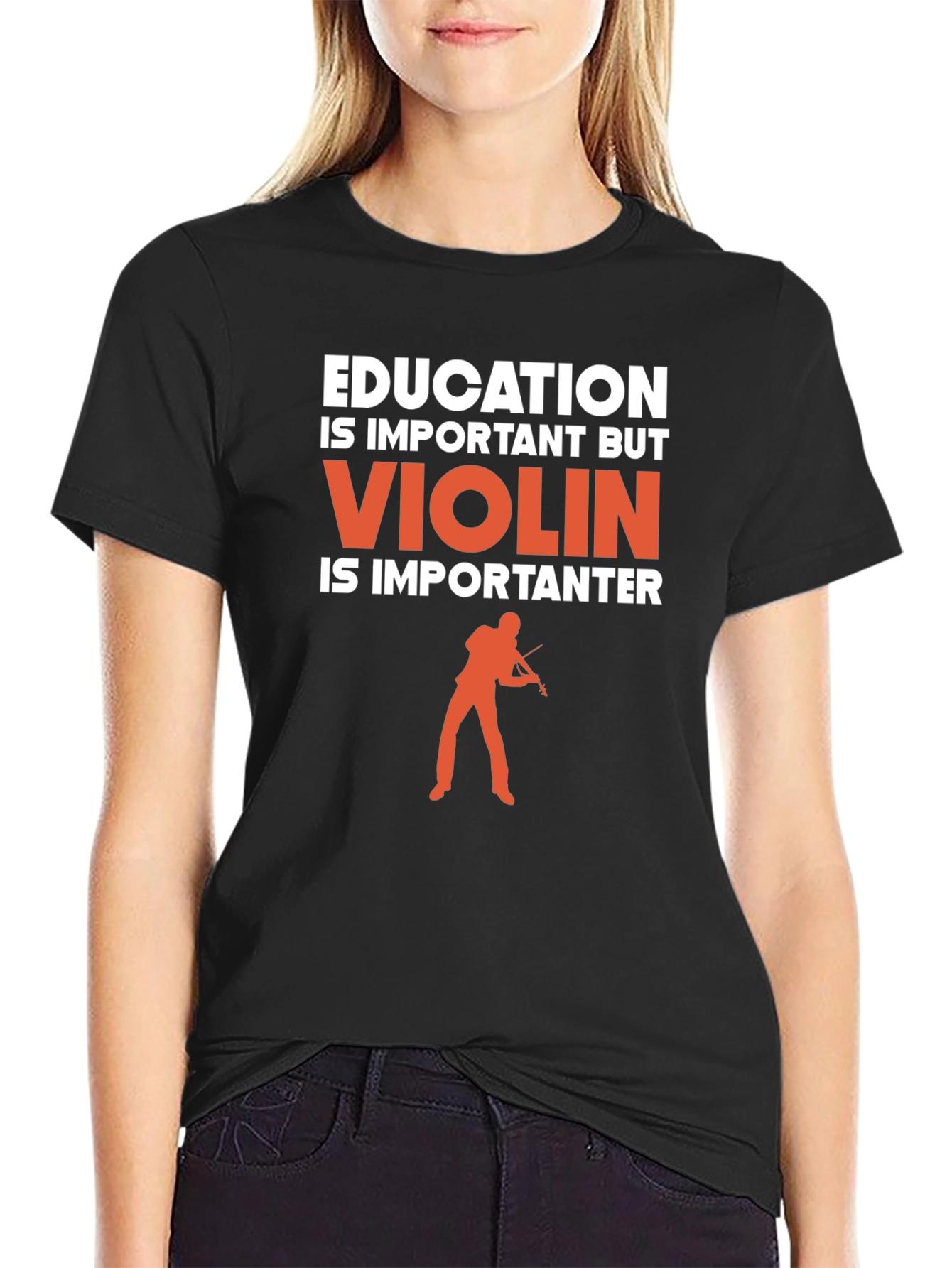 Education Important? Violin Is Importanter T-Shirt