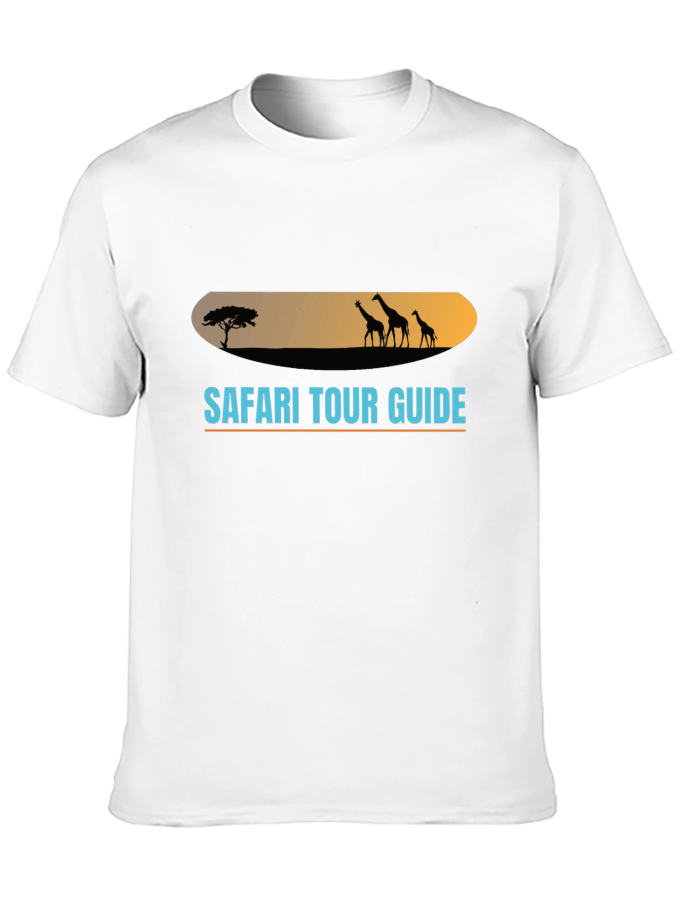 Safari Tour Guide Graphic T-Shirt