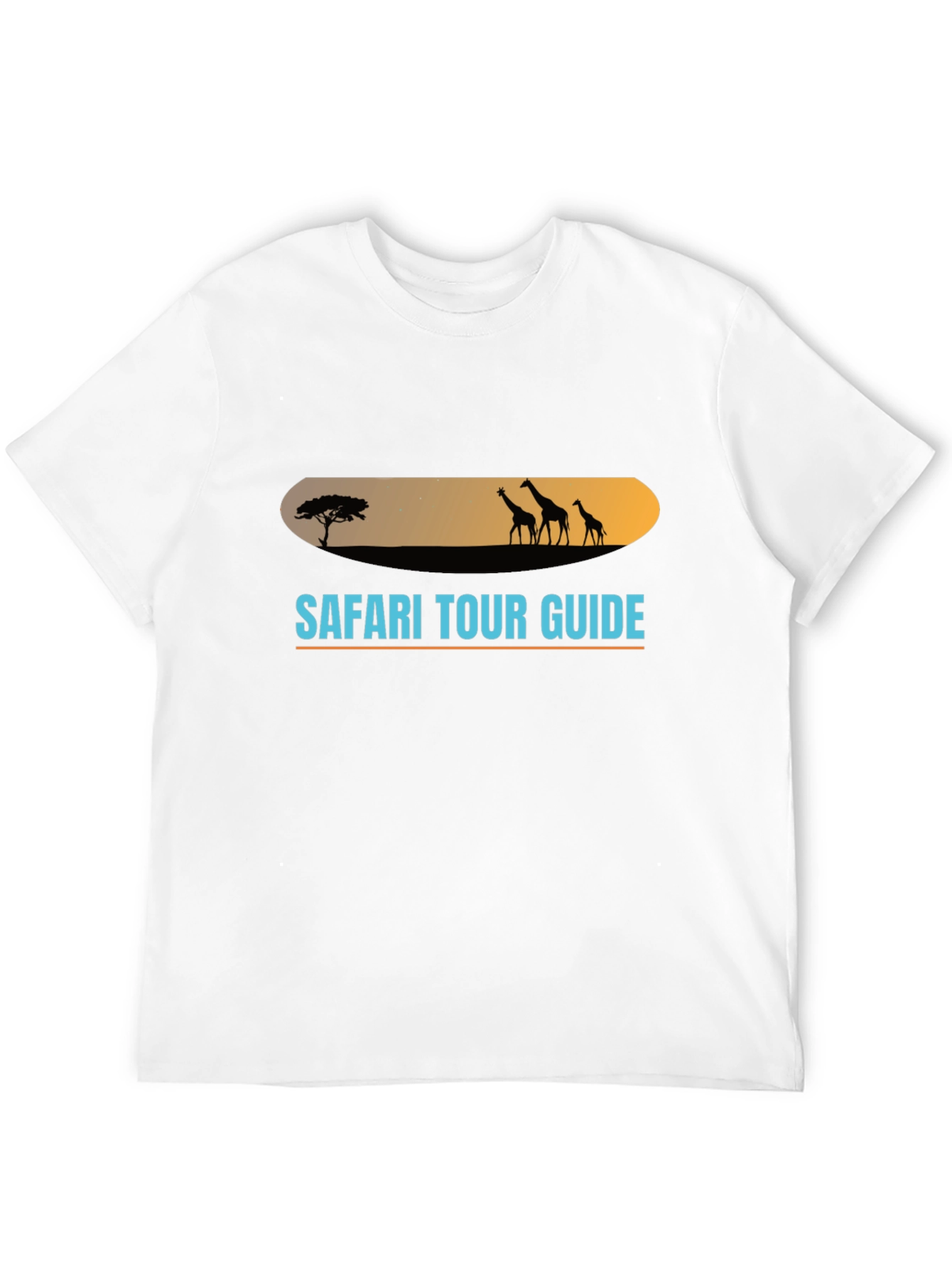 Safari Tour Guide Graphic T-Shirt