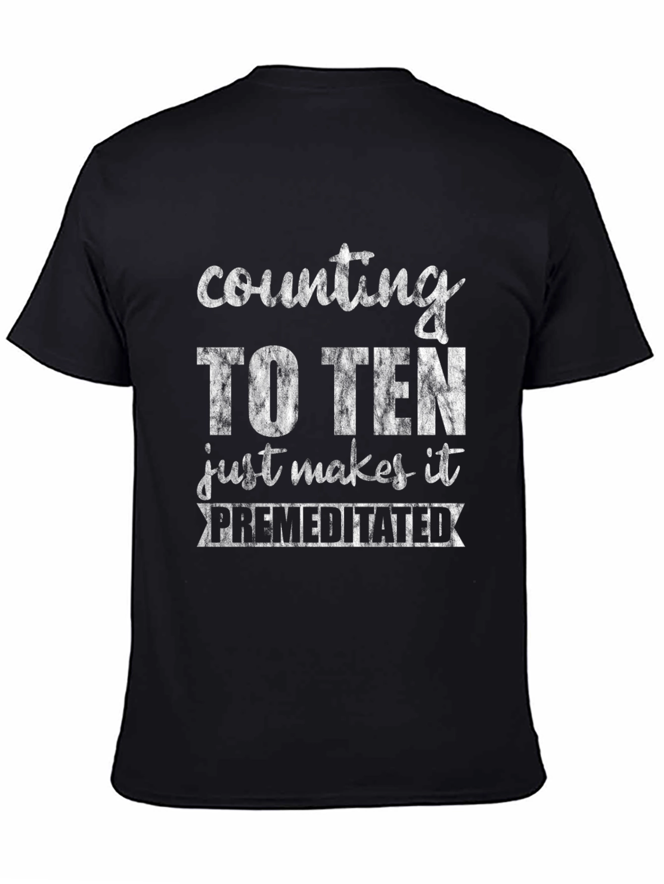 Counting to Ten Graphic Tee - Premeditated Fun