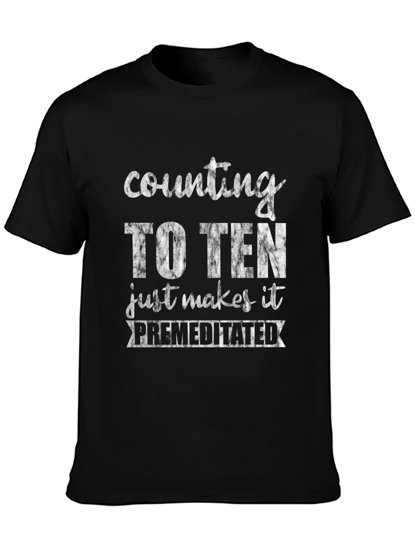 Counting to Ten Graphic Tee - Premeditated Fun