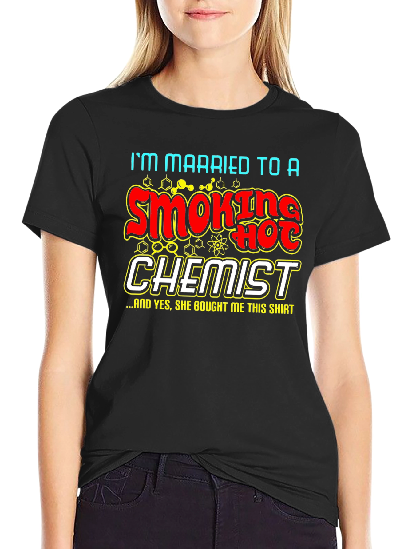Funny Chemistry T-Shirt: Smoking Hot Chemist Gift