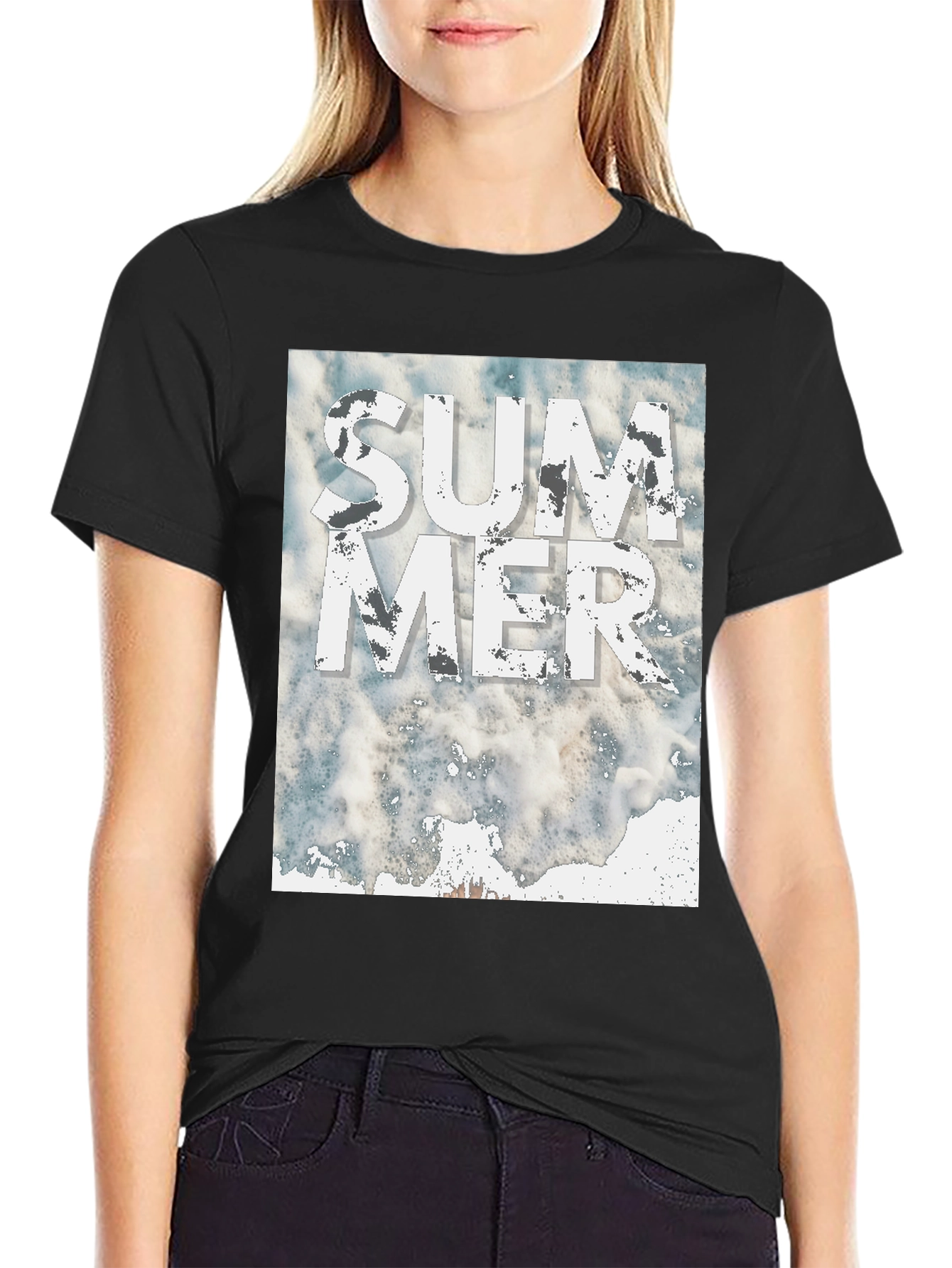 Summer Wave Graphic T-Shirt