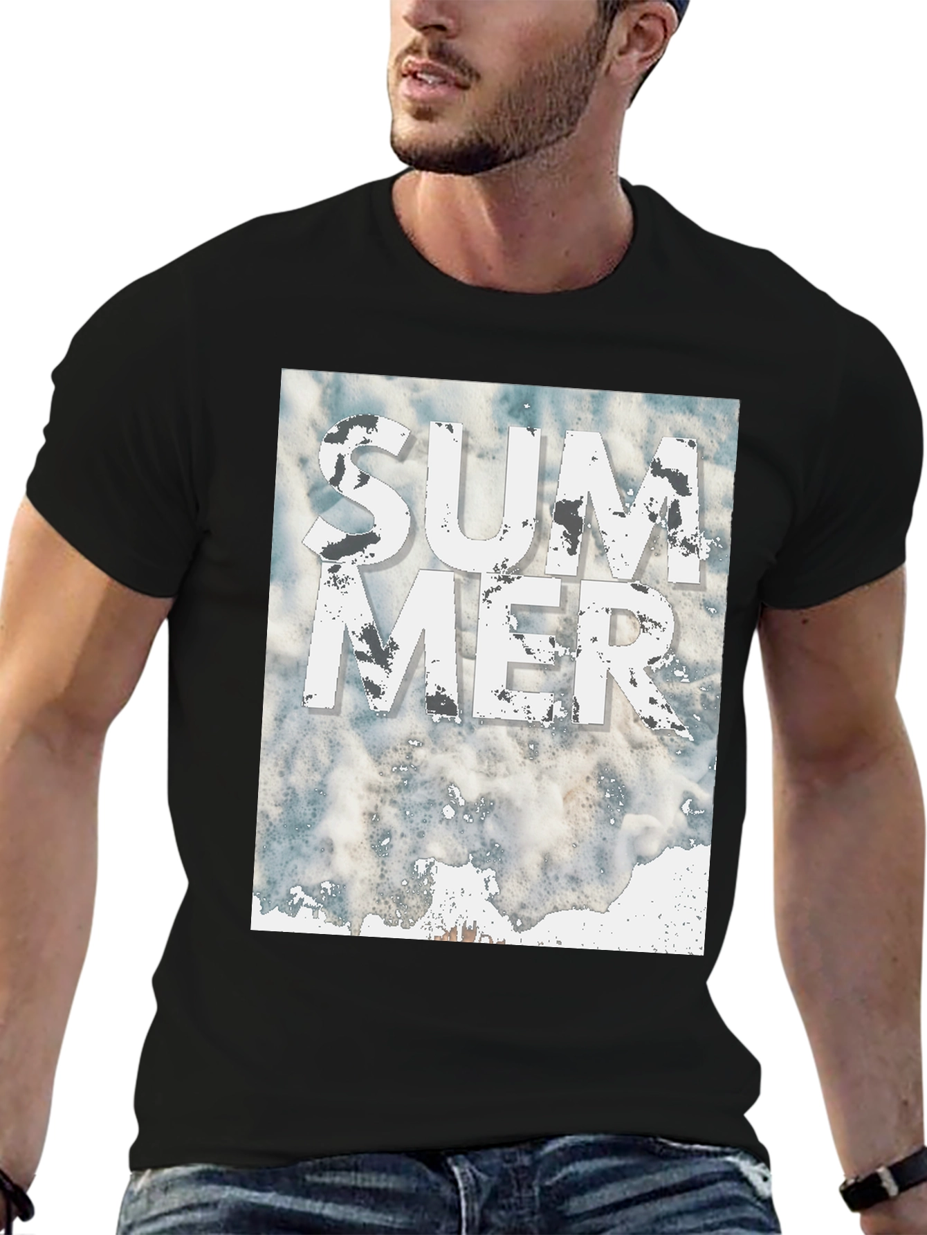 Summer Wave Graphic T-Shirt