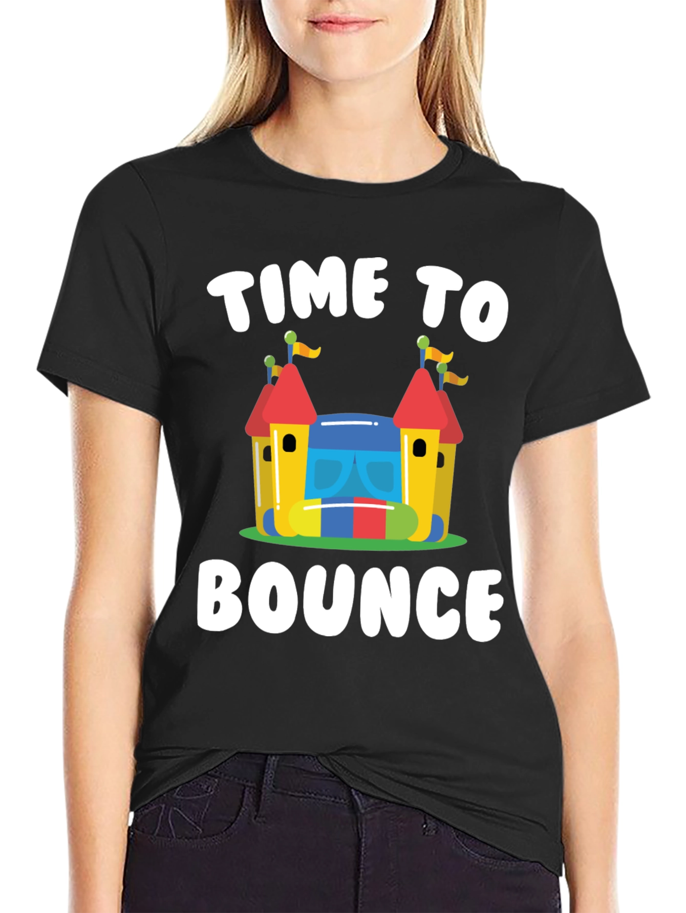 Time To Bounce T-Shirt - Playful Design