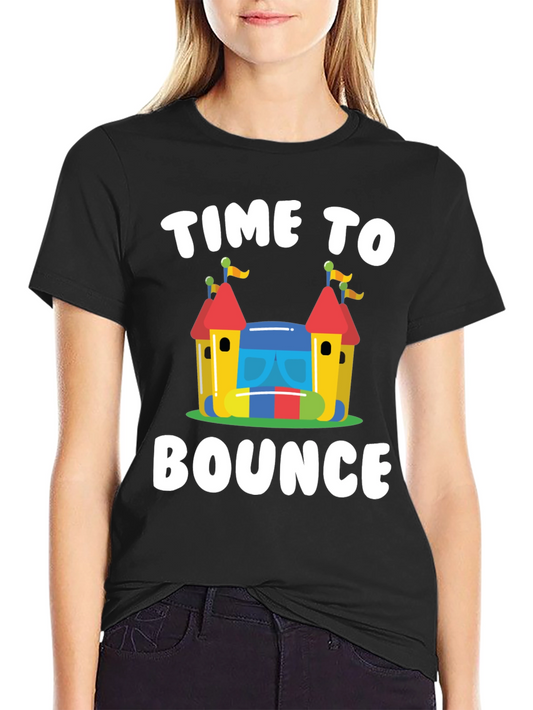 Time To Bounce T-Shirt - Playful Design