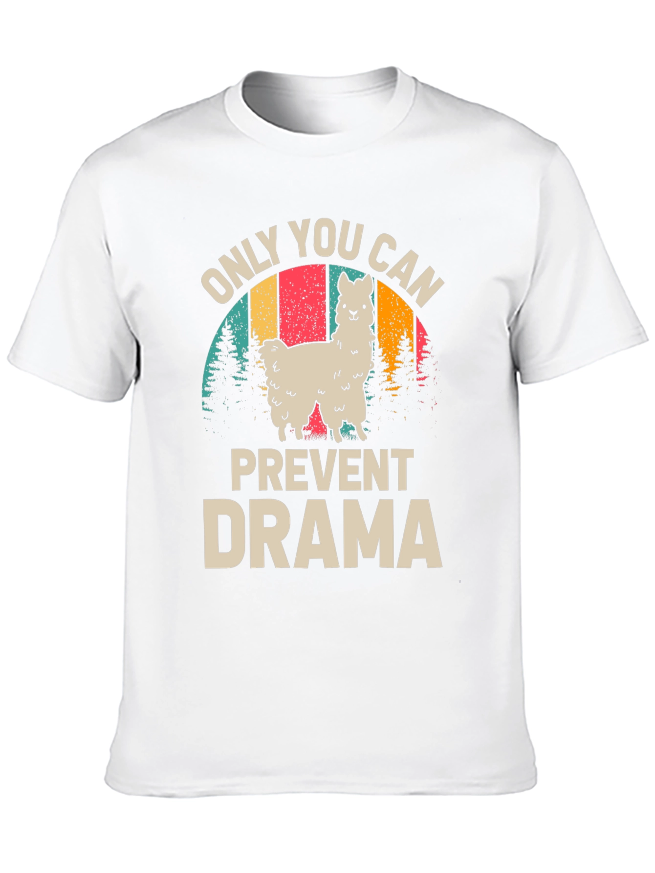 Only You Can Prevent Drama Llama Graphic Tee