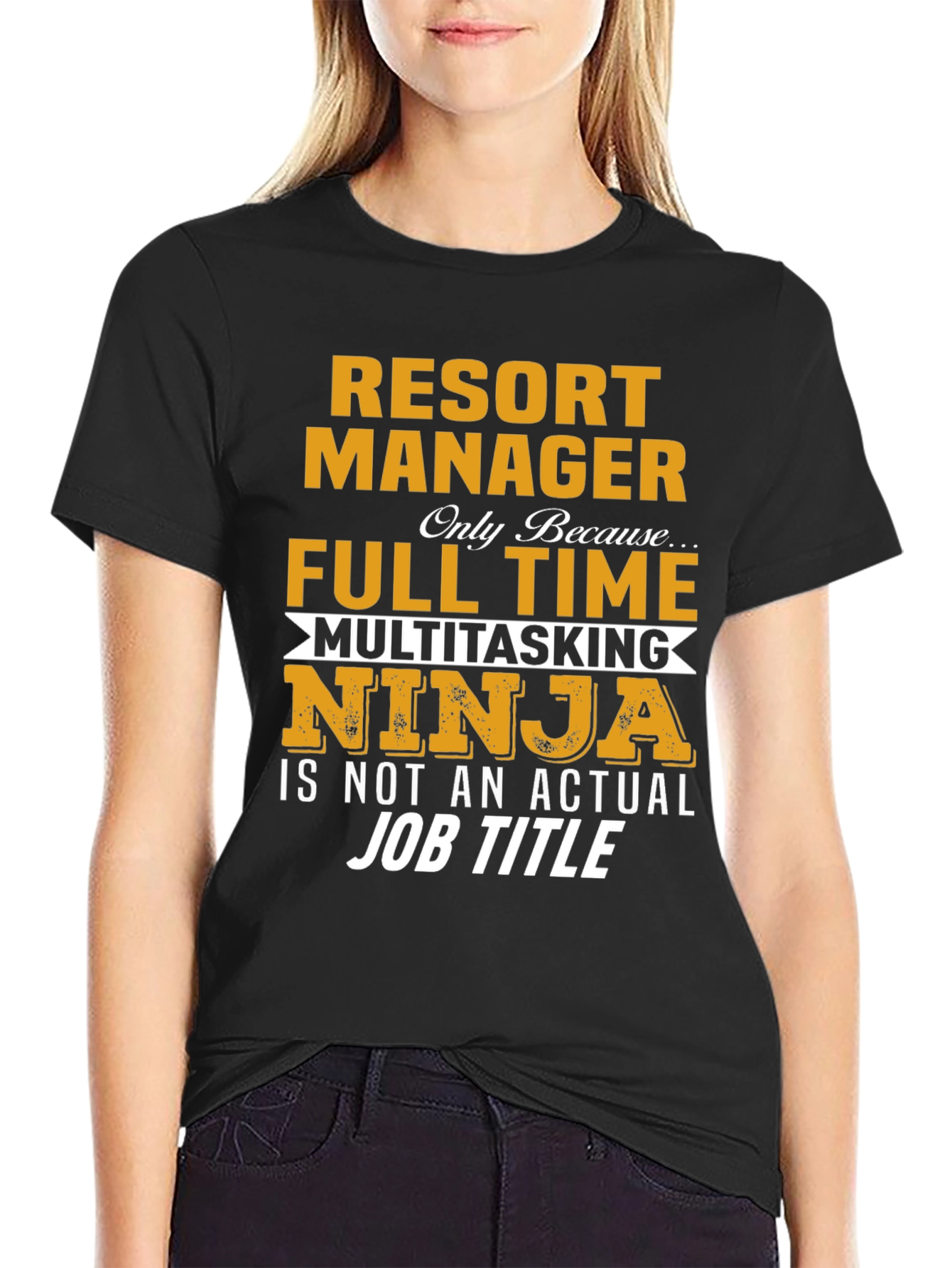 Resort Manager Multitasking Ninja T-Shirt