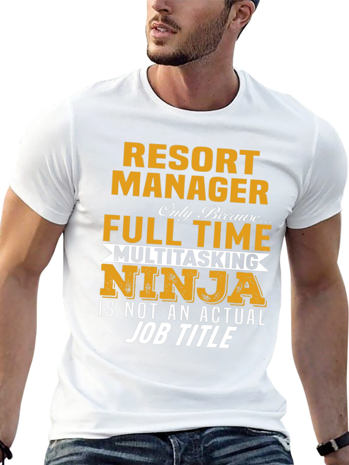 Resort Manager Multitasking Ninja T-Shirt