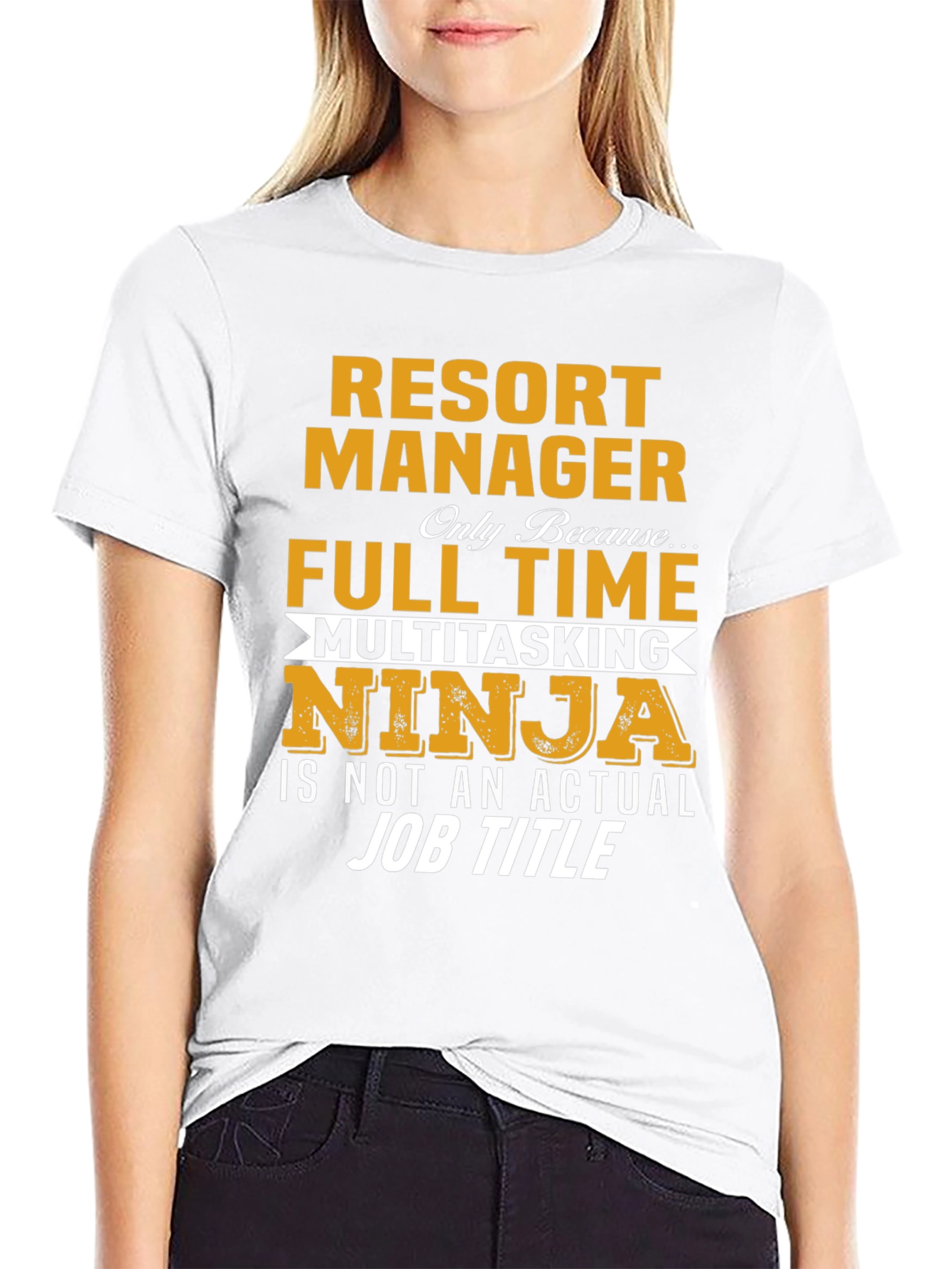 Resort Manager Multitasking Ninja T-Shirt