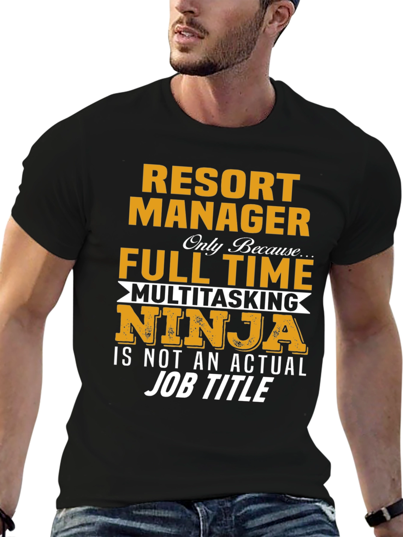 Resort Manager Multitasking Ninja T-Shirt