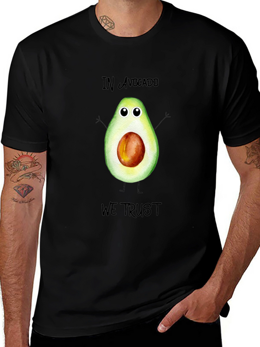 In Avocado We Trust Funny T-Shirt
