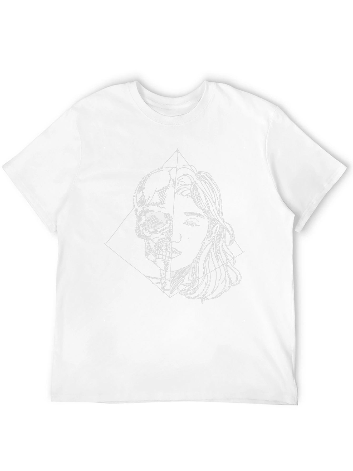 Skull & Beauty Graphic Black Tee