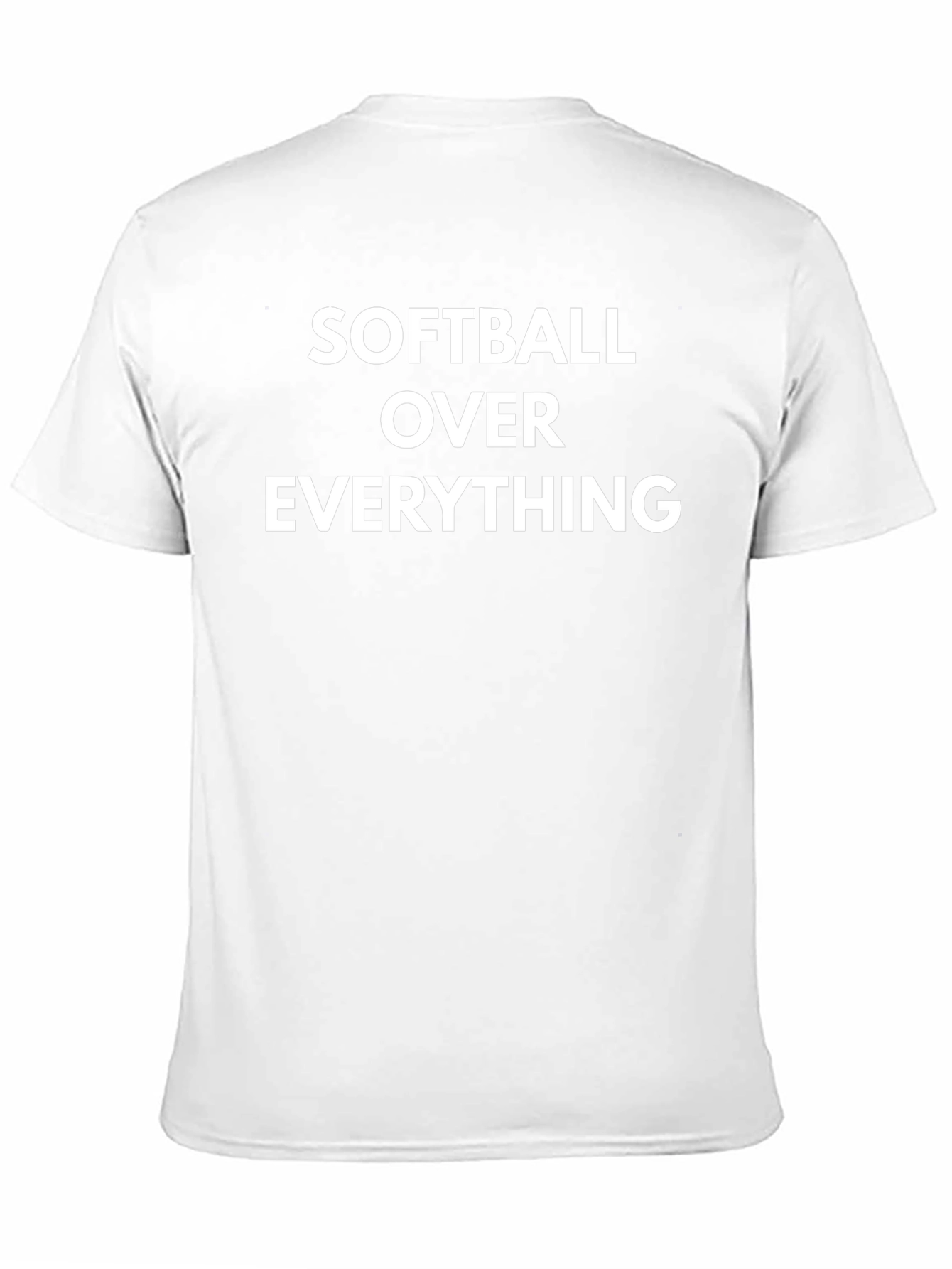 Softball Over Everything Graphic T-Shirt