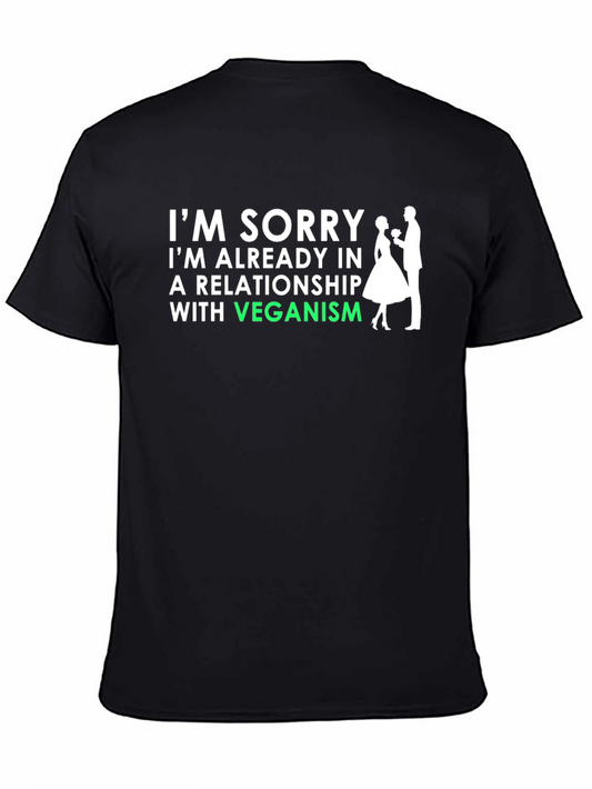 Vegan Relationship T-Shirt - Im Sorry Veganism Tee