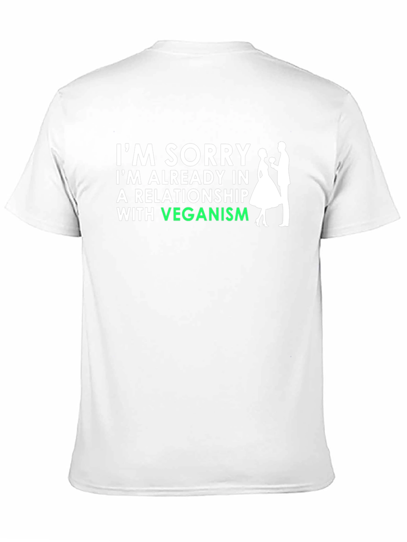 Vegan Relationship T-Shirt - Im Sorry Veganism Tee
