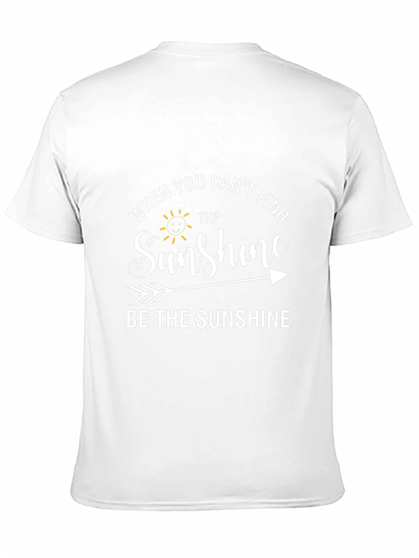 Sunshine Graphic Tee - Inspiring Black T-Shirt