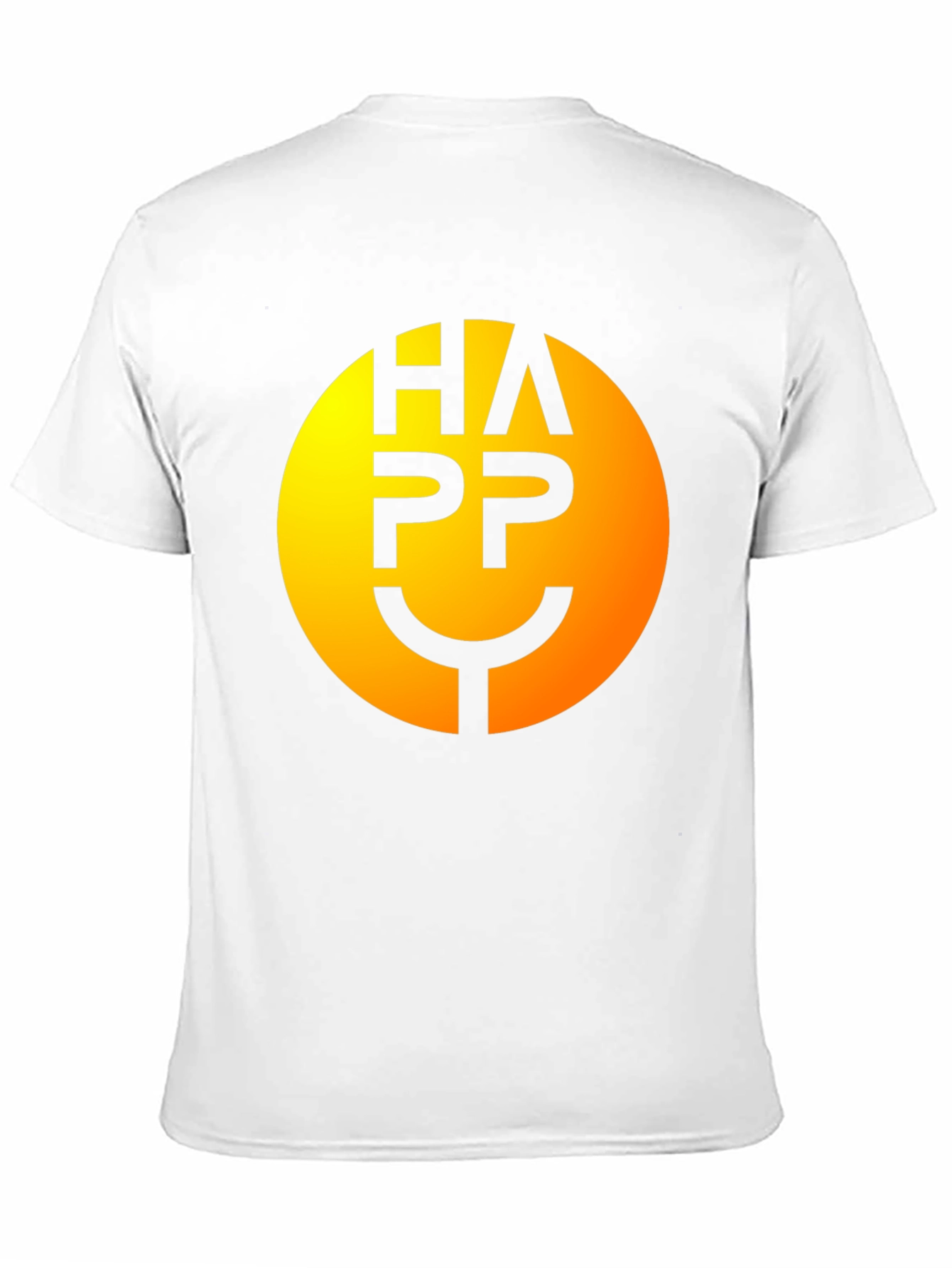 Happy Face Graphic Tee - Smiley Black T-Shirt