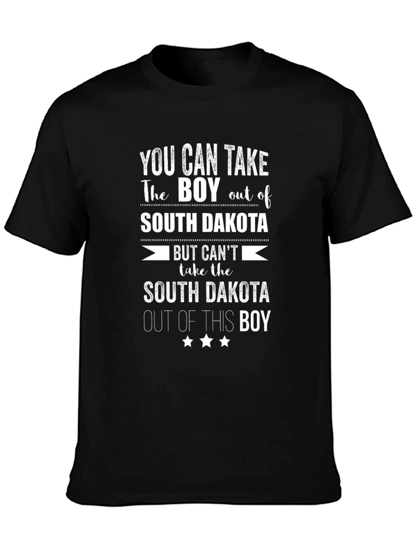 South Dakota Boy T-Shirt | Funny Graphic Tee