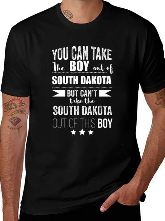 South Dakota Boy T-Shirt | Funny Graphic Tee