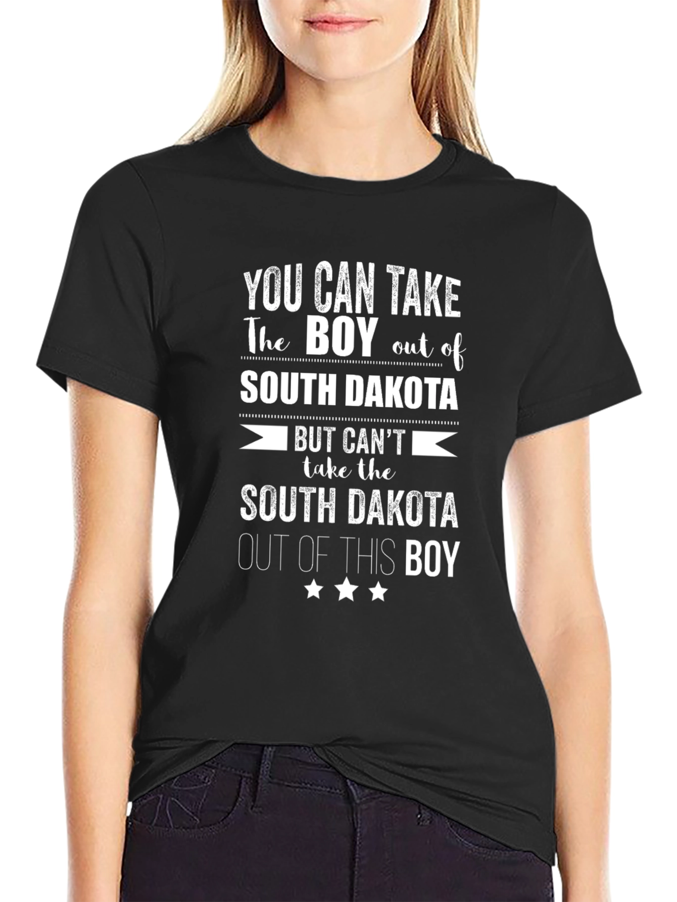 South Dakota Boy T-Shirt | Funny Graphic Tee