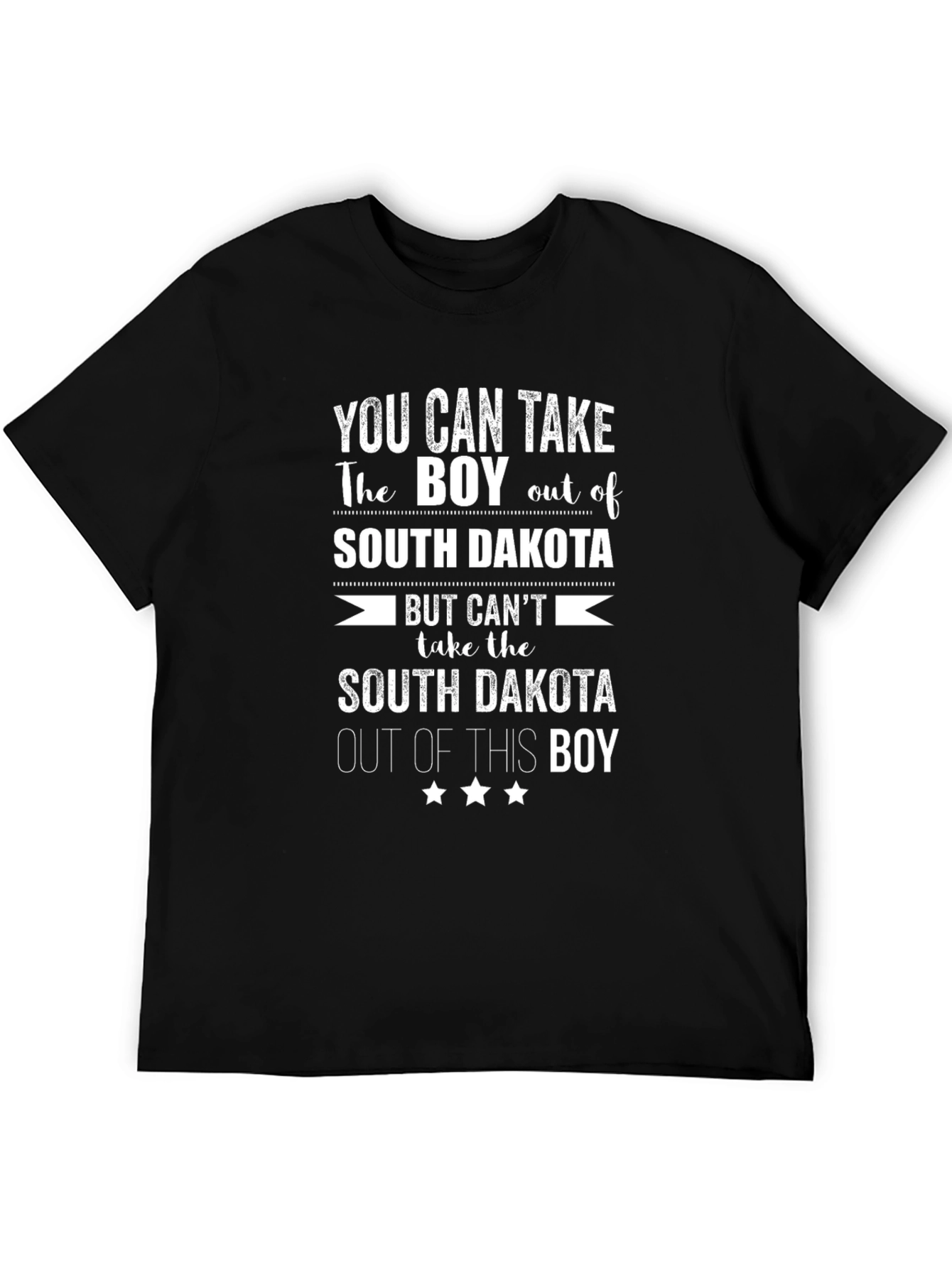 South Dakota Boy T-Shirt | Funny Graphic Tee