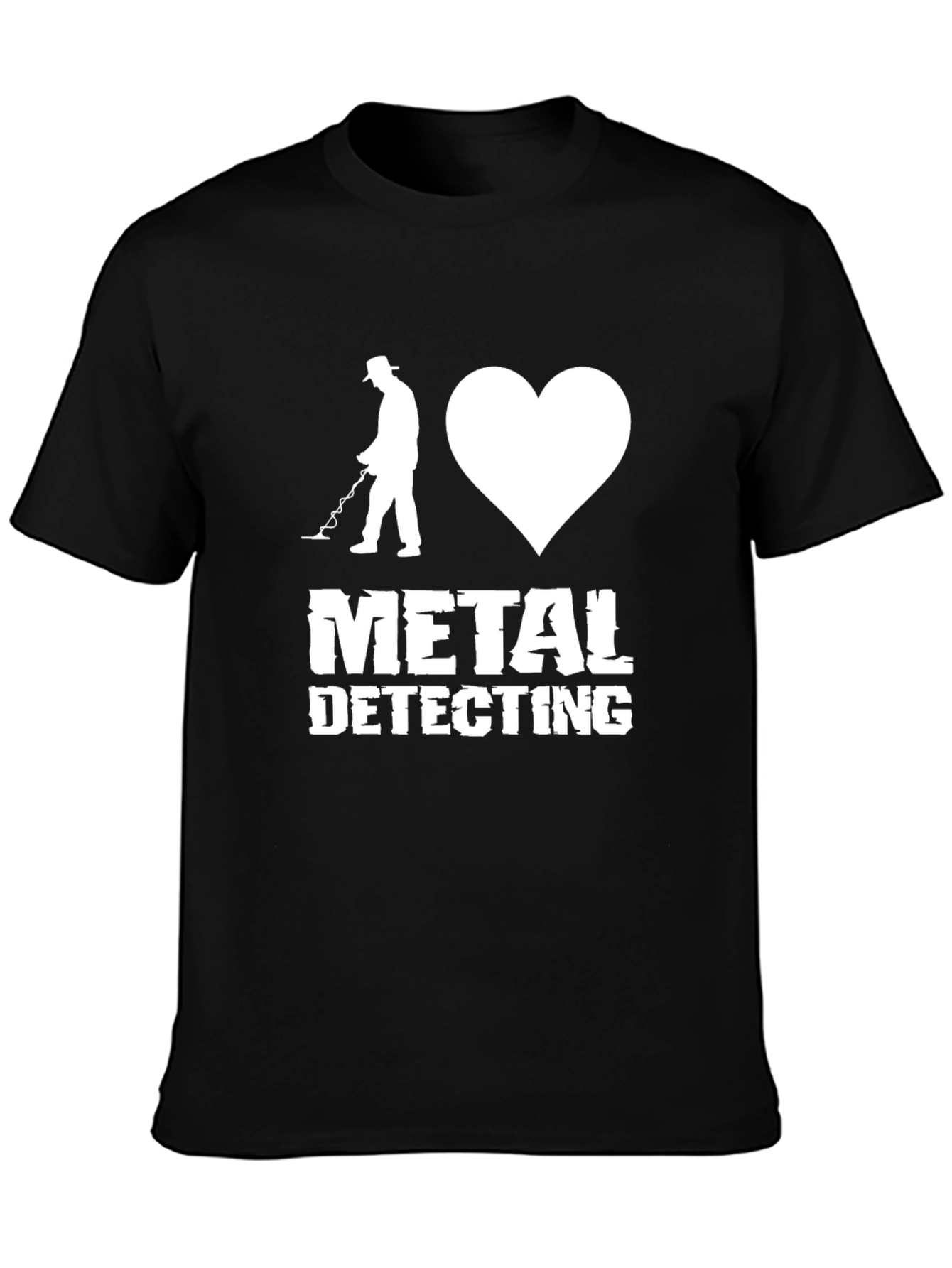 I Love Metal Detecting Graphic T-Shirt