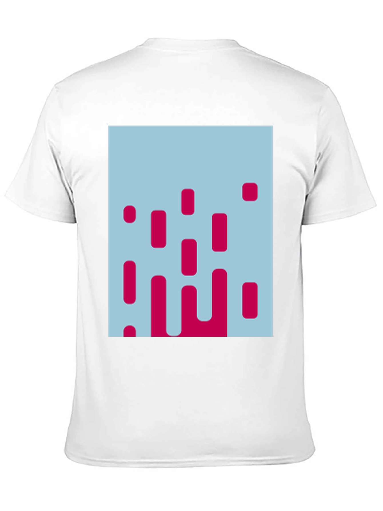 Modern Abstract Graphic Tee - Stylish Mens T-Shirt