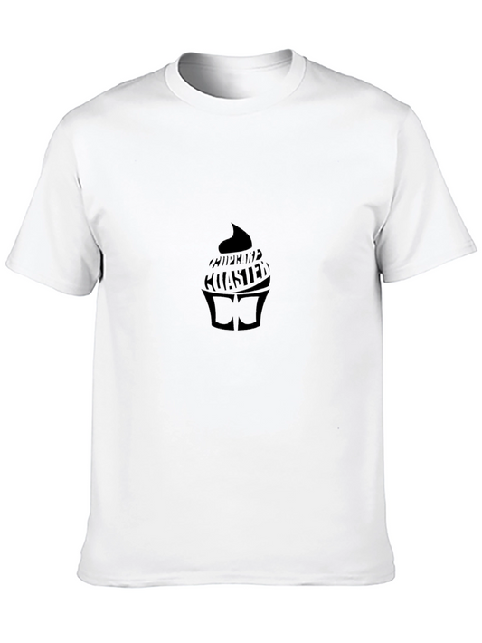Black Cupcake Coaster Tee - Casual Comfort