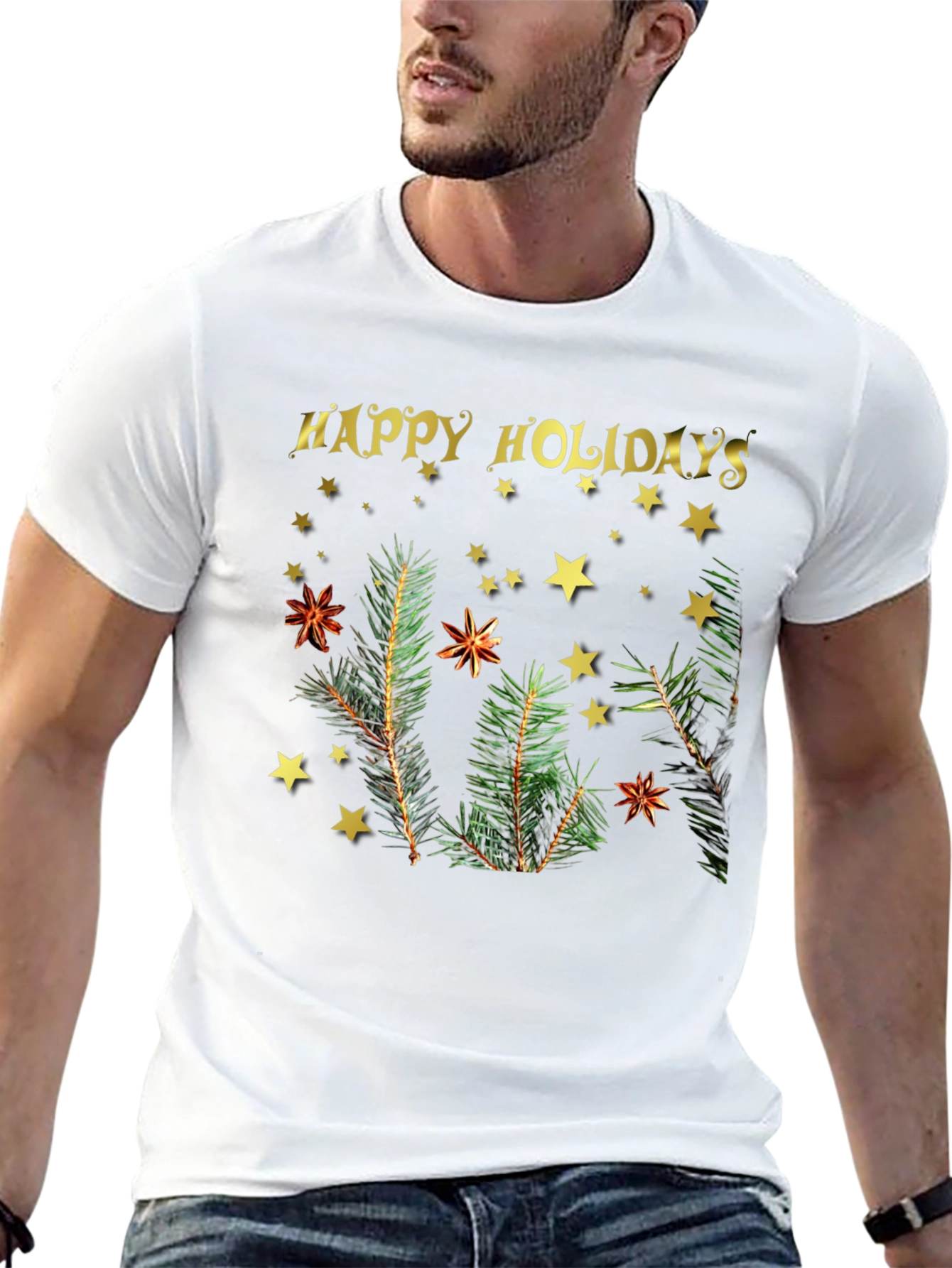 Happy Holidays Graphic Tee