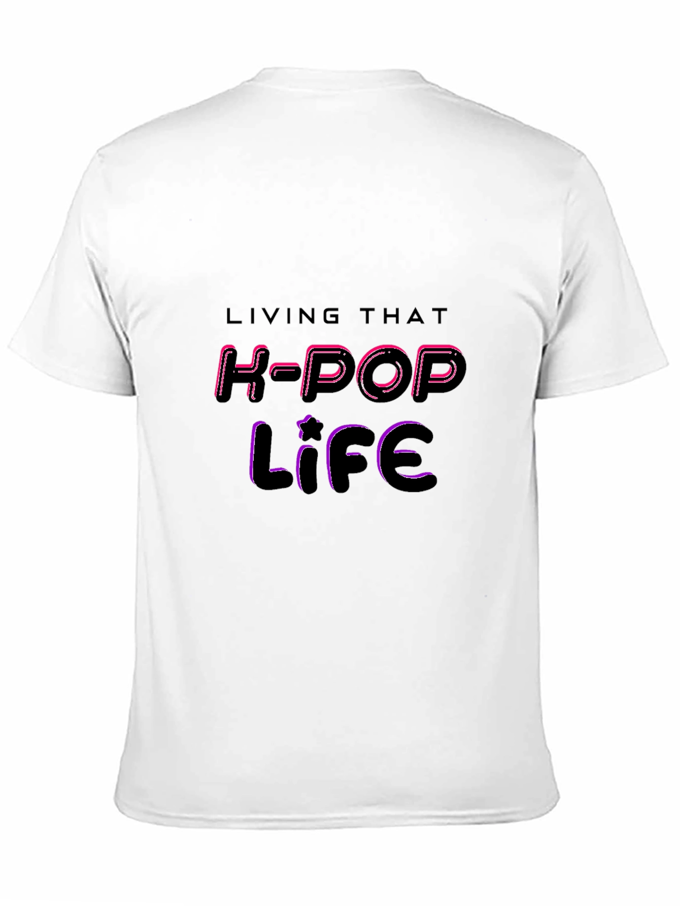 K-Pop Life Tee - Stylish Trendy Music Fan Shirt