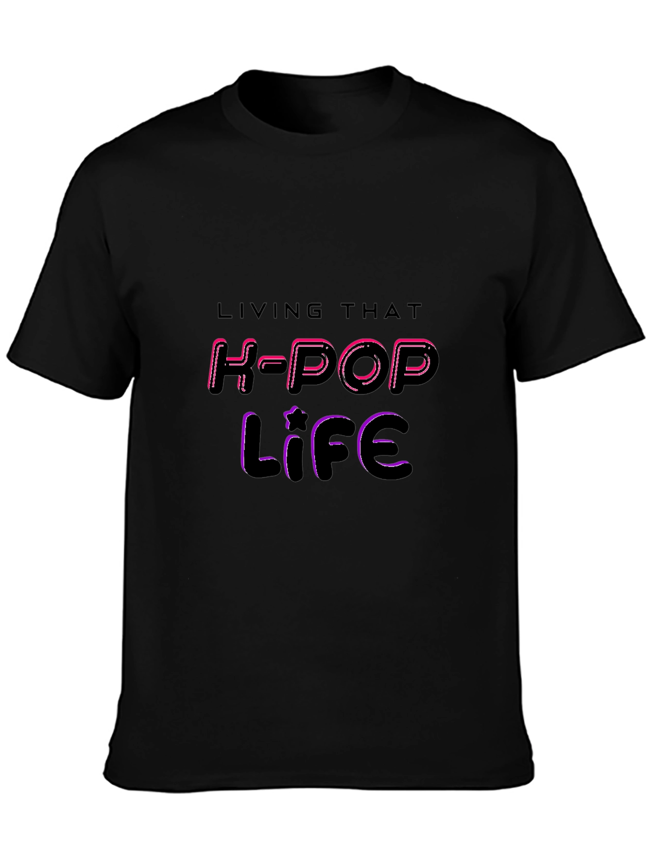 K-Pop Life Tee - Stylish Trendy Music Fan Shirt