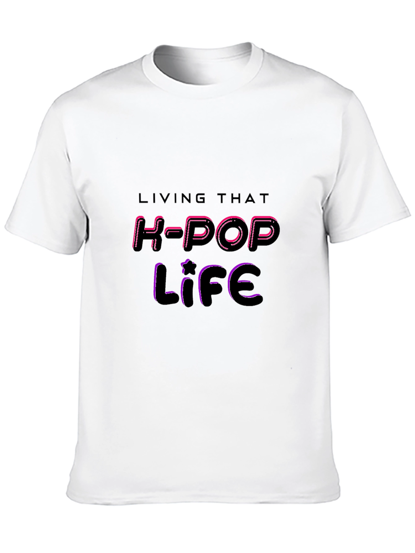 K-Pop Life Tee - Stylish Trendy Music Fan Shirt