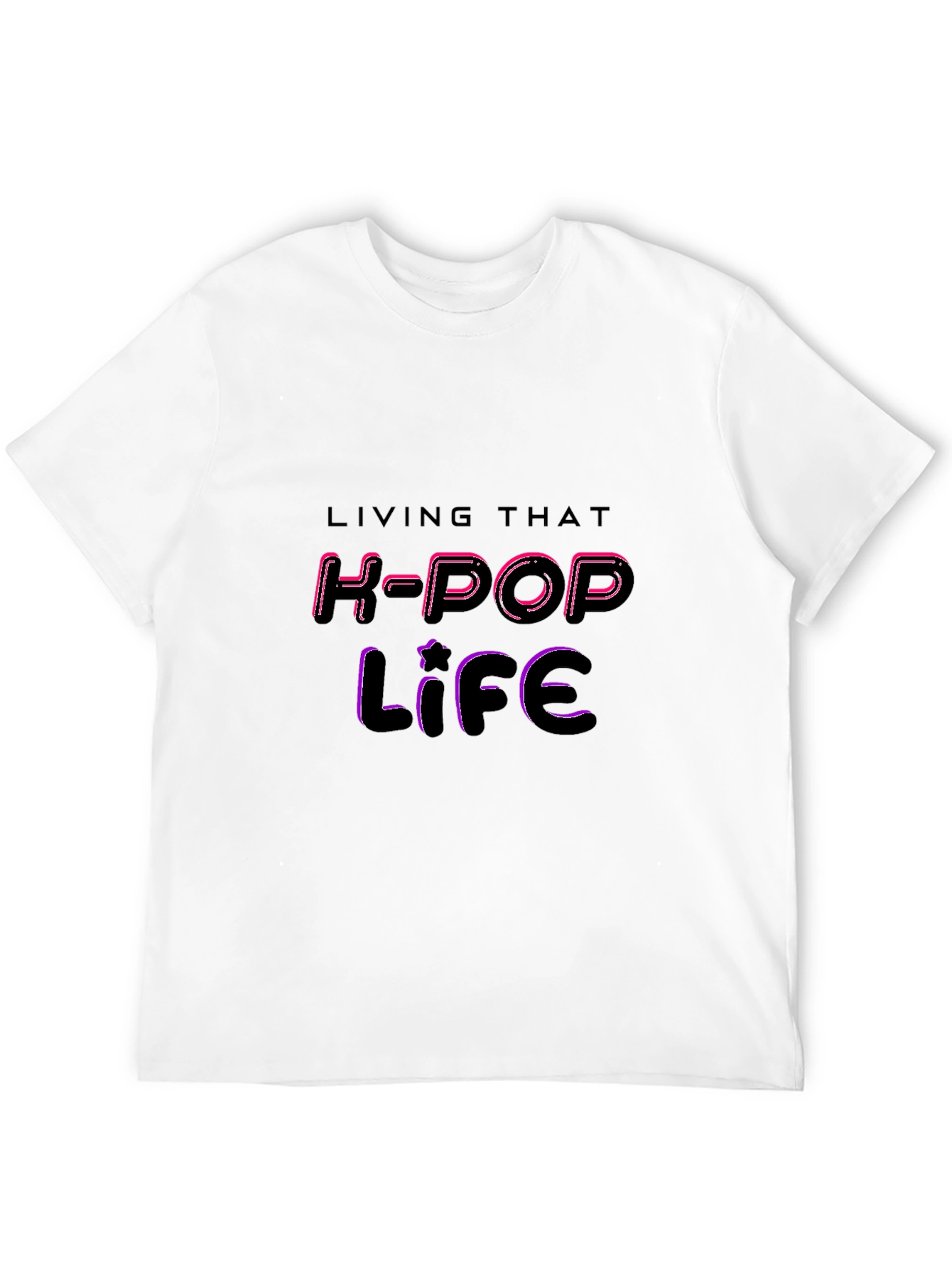 K-Pop Life Tee - Stylish Trendy Music Fan Shirt